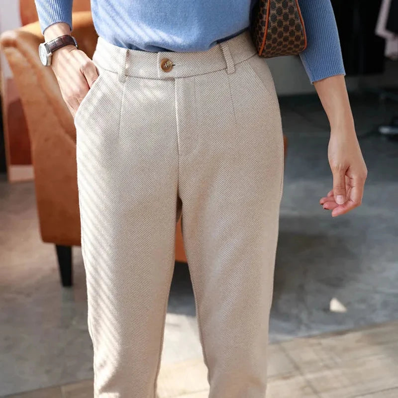 Office Lady Tailored Pants