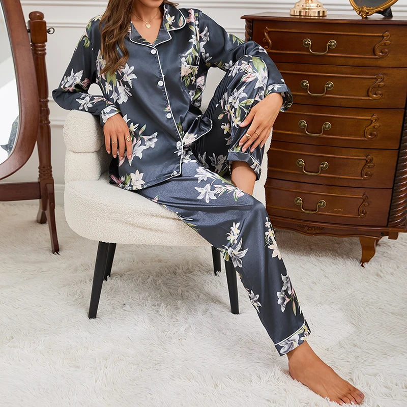 Floral Elegance Pajamas