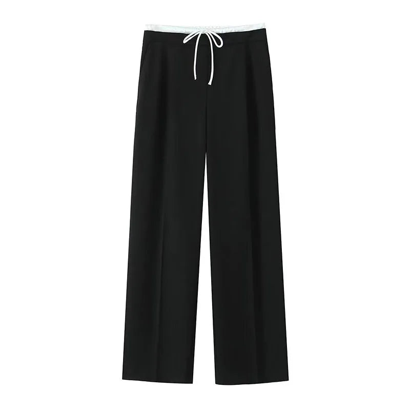 Timeless Comfort Wide-Leg Pants