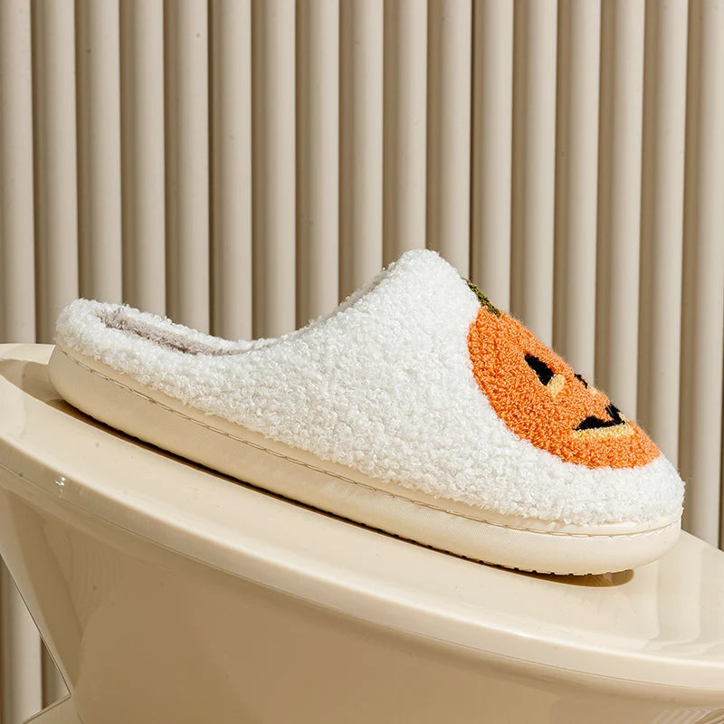 Halloween Pumpkin Slippers