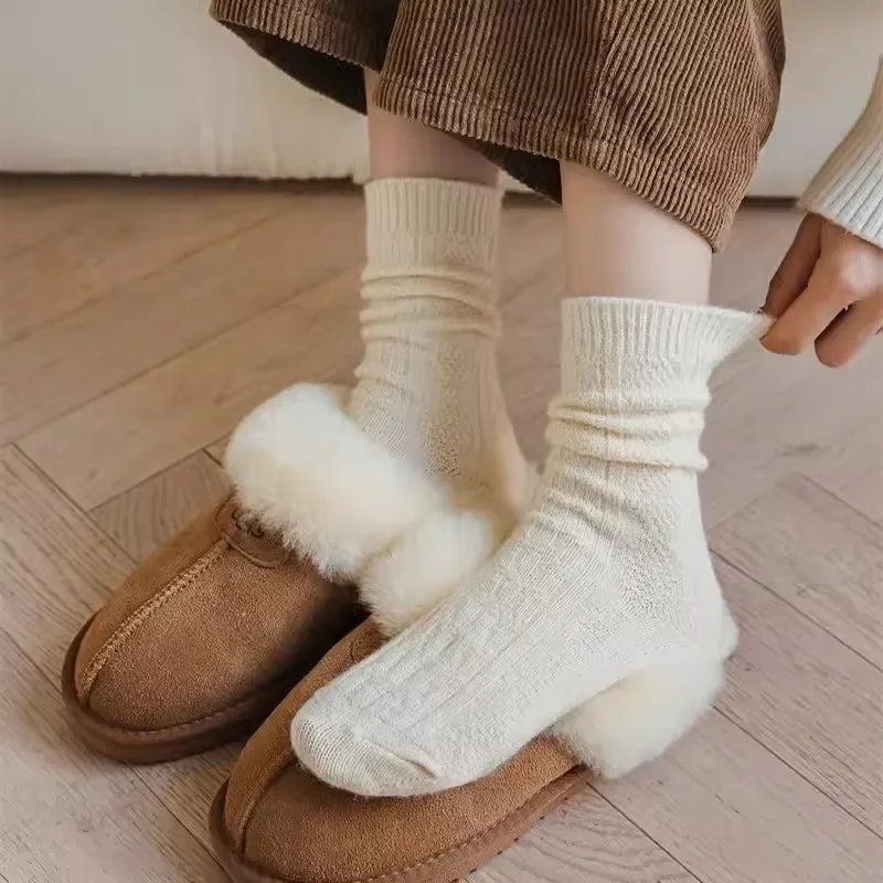 Cozy Knitted Winter Socks