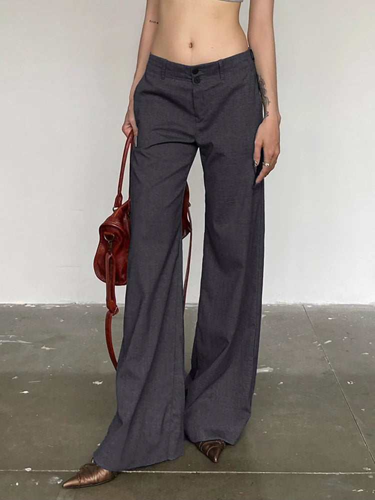 Wide-Leg Trousers