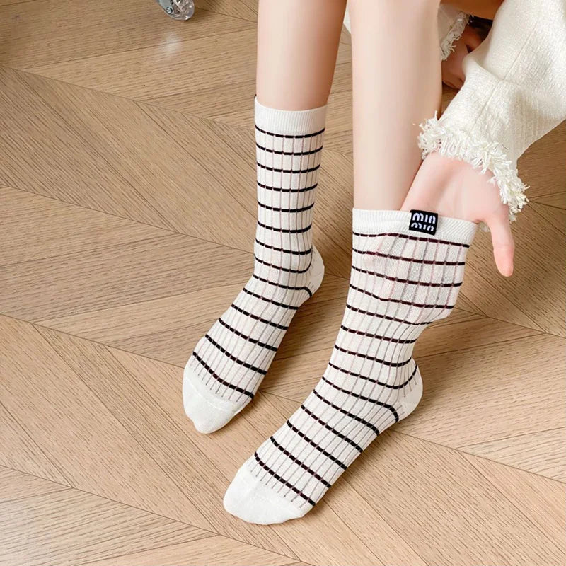 Chic Striped Socks