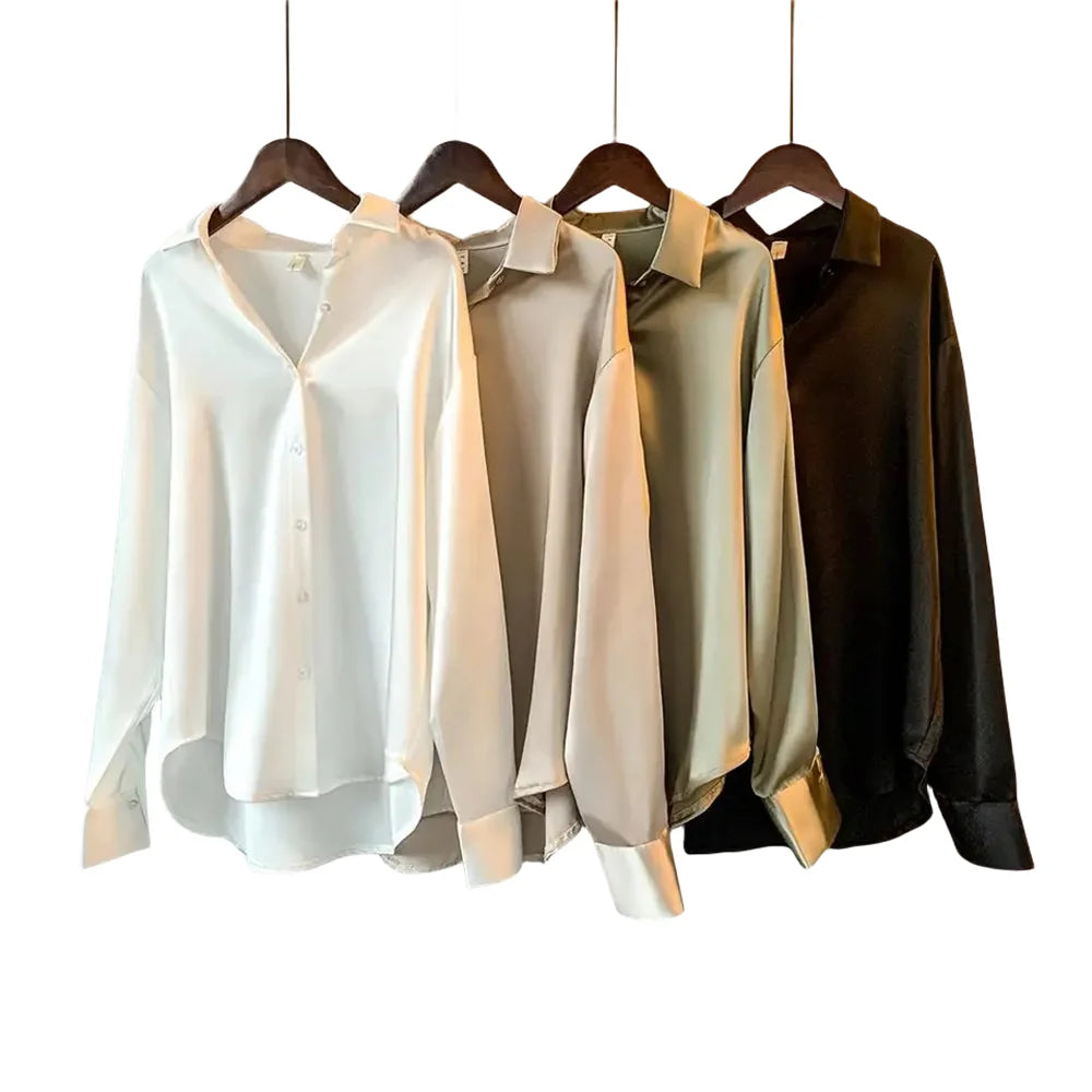 Luxe Satin Blouse