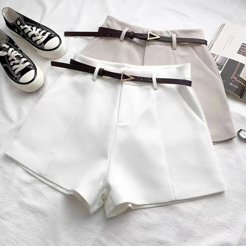 Belted Chic Shorts