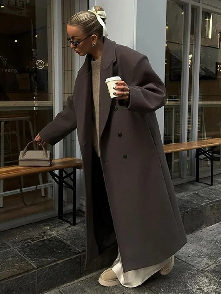 Classic Elegance Wool Coat