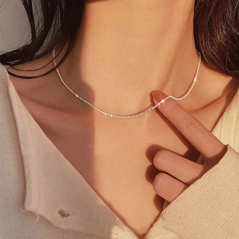 Zircon Choker Necklace