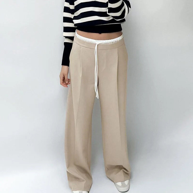 Timeless Comfort Wide-Leg Pants