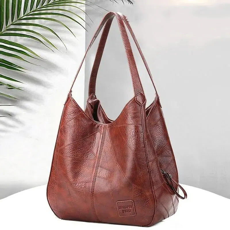 SophistiCarry Leather Tote Bag