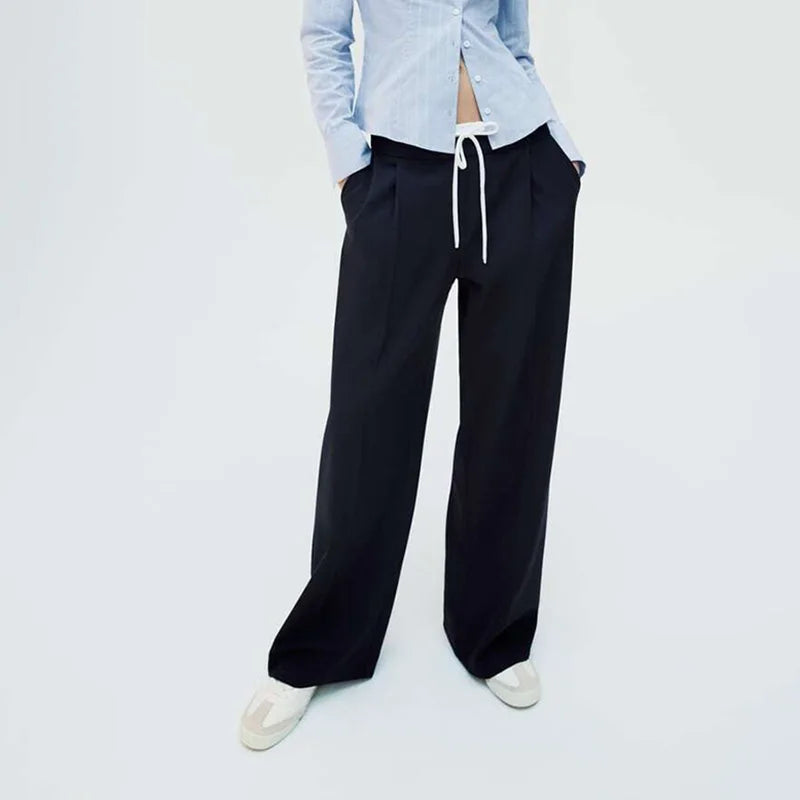 Timeless Comfort Wide-Leg Pants