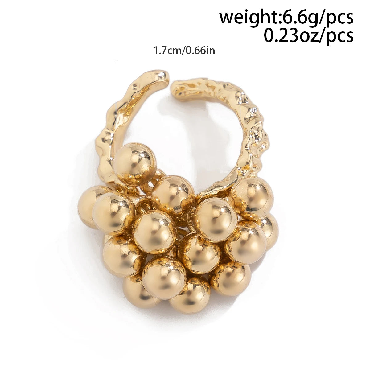 Bubbly Chic Ring Set