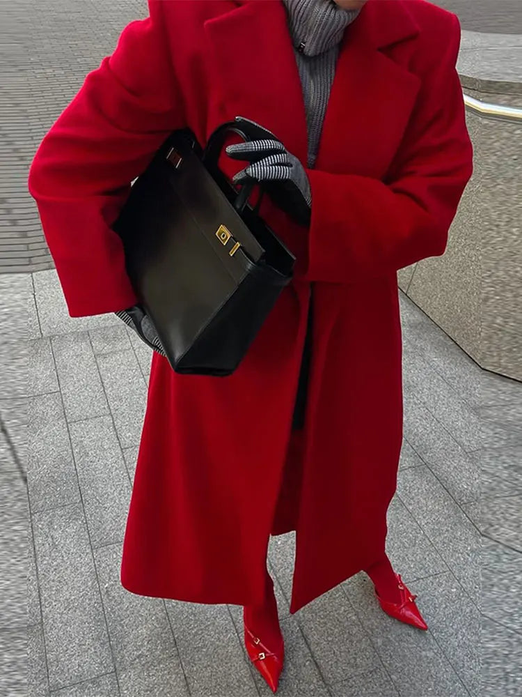 Crimson Majesty Overcoat