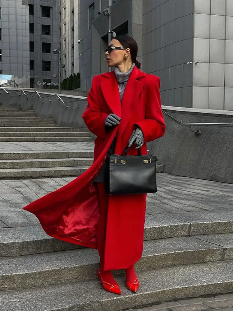 Crimson Majesty Overcoat