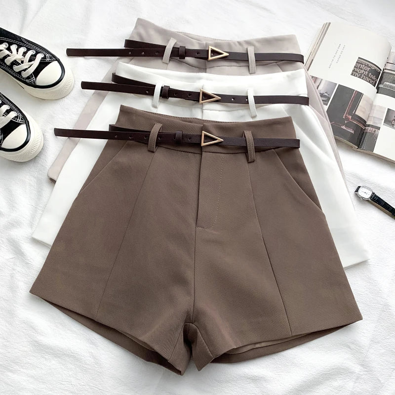 Belted Chic Shorts