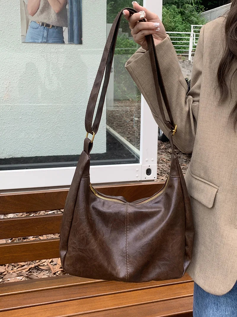 Vintage Soft Shoulder Bag