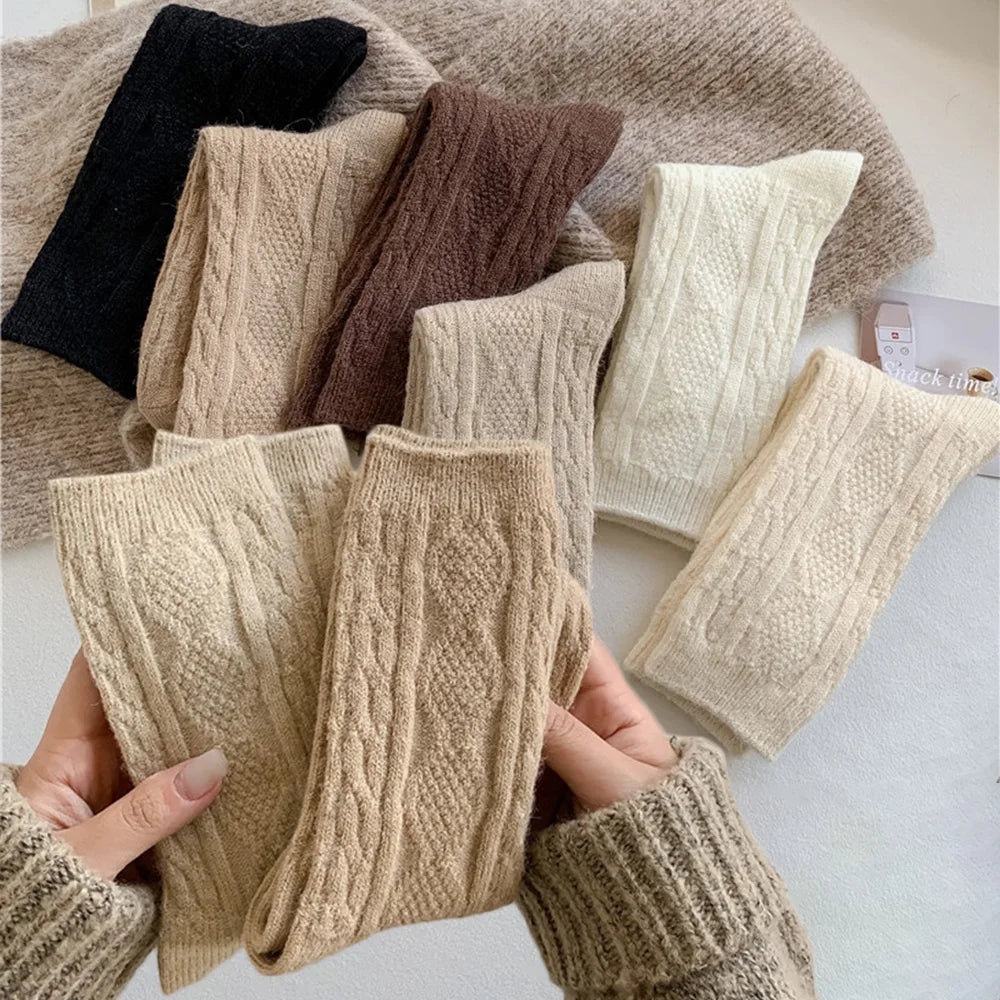 Cozy Knitted Winter Socks