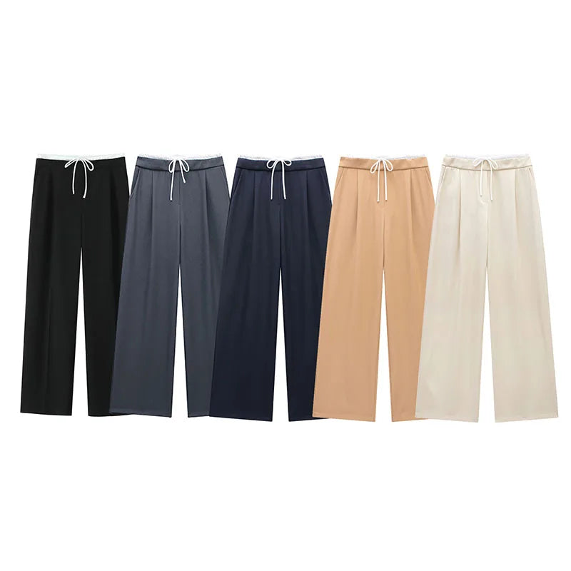 Timeless Comfort Wide-Leg Pants