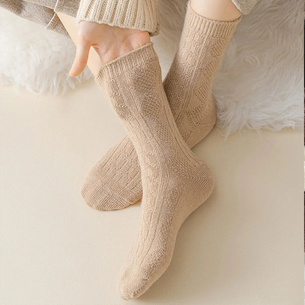 Cozy Knitted Winter Socks