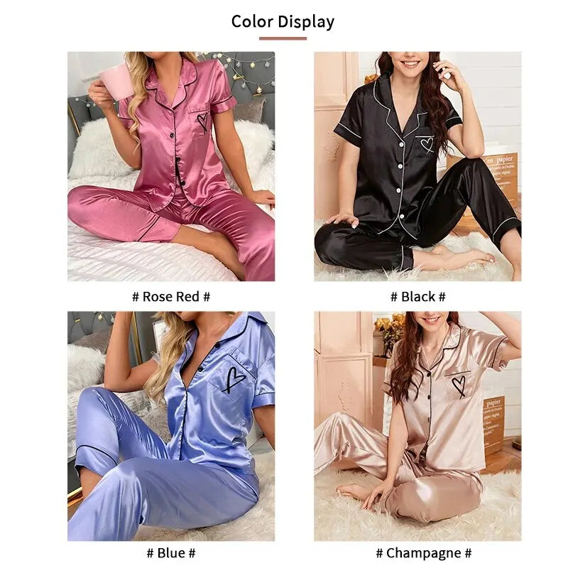 Luxe Satin Pajama Set