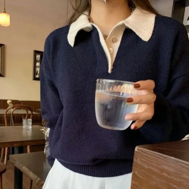 Collared Cozy Sweater