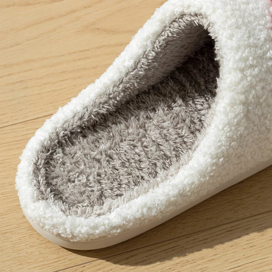 Heartfelt Fluffy Slippers