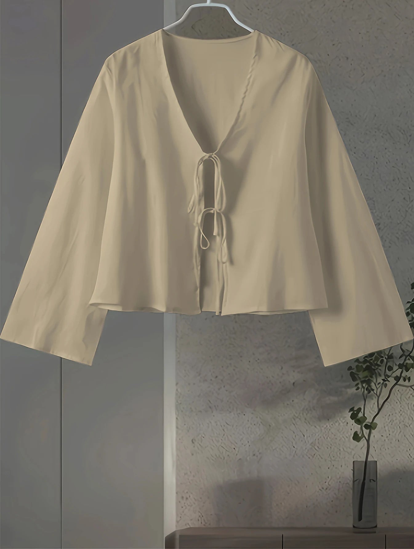 Soft Tie-Waist Kimono Cardigan